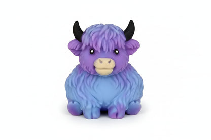 Highland Cow Clay Squishy