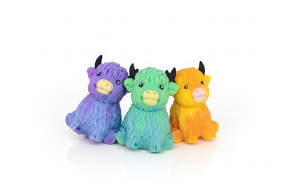 Highland Cow Clay Squishy